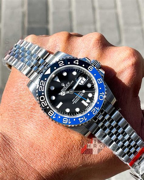 rolex gmt master ii batman jubilee|rolex oyster gmt master 2.